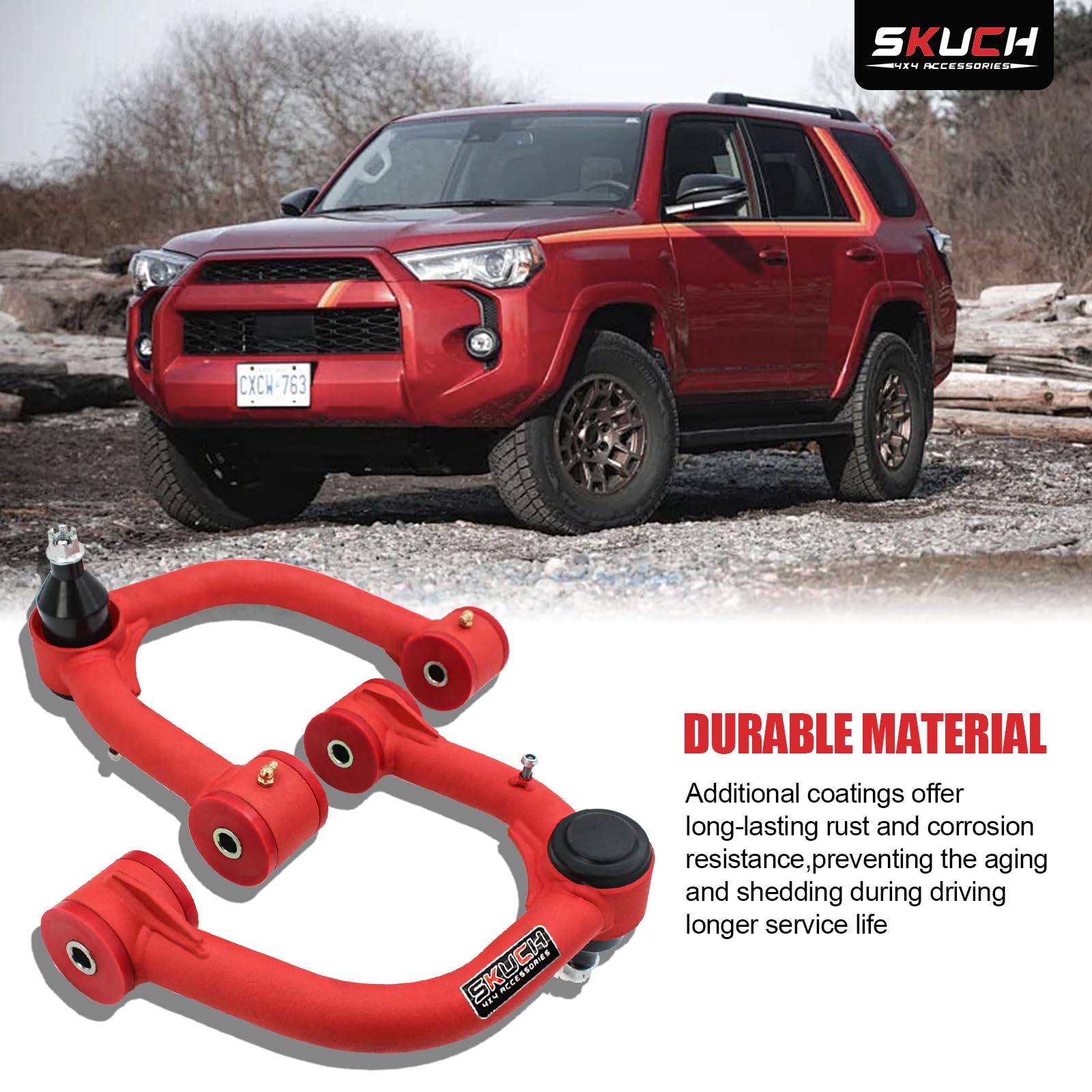 Amazon | フロントアッパーコントロールアーム - 2-4インチ リフト