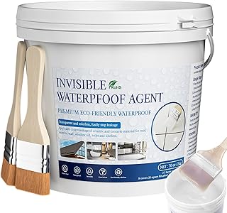Liquid Waterproof Sealant, 70 Oz Invisible Waterproof Agent, Transparent...