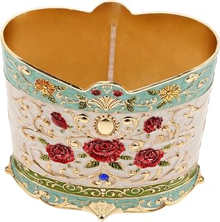 CONGARTENO Utensilios Para Encimera Cesta De Cubiertos Color Rosa Decoración De Cocina Retro