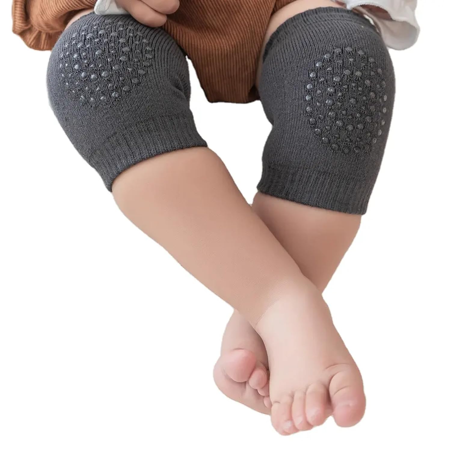 SAFE-O-KID (2 Pieces Extra thick, Soft Sponge Knee and Elbow Pads for Kids – Ultimate Comfort and Protection for Active Play – Protective Gear for Active Children - Dark Grey-image-31