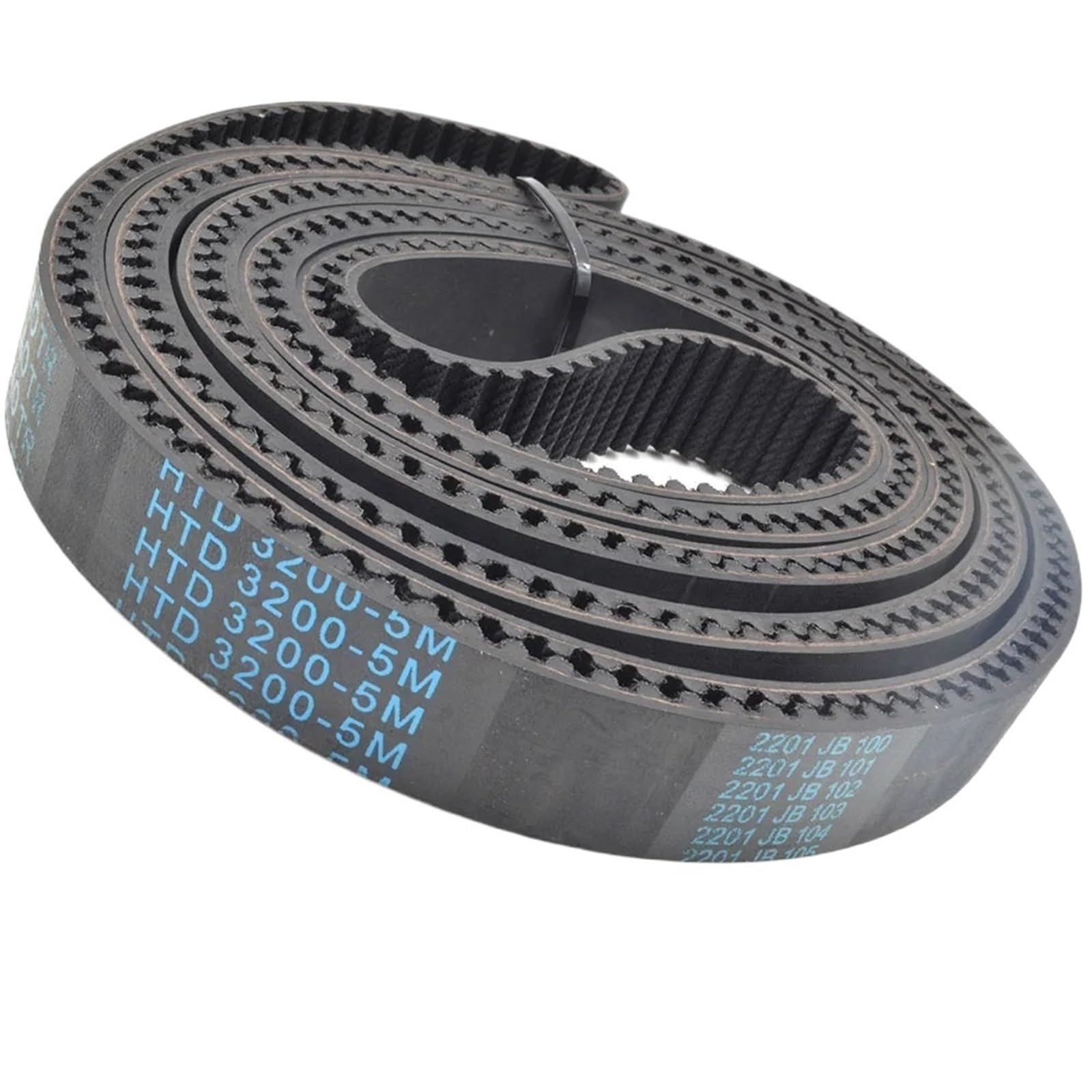 Courroie de distribution HTD 5M pas 5mm longueur 3200mm largeur 25mm caoutchouc synchrone