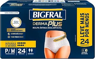 Roupa Íntima Bigfral Derma Plus P/M 24 Unidades