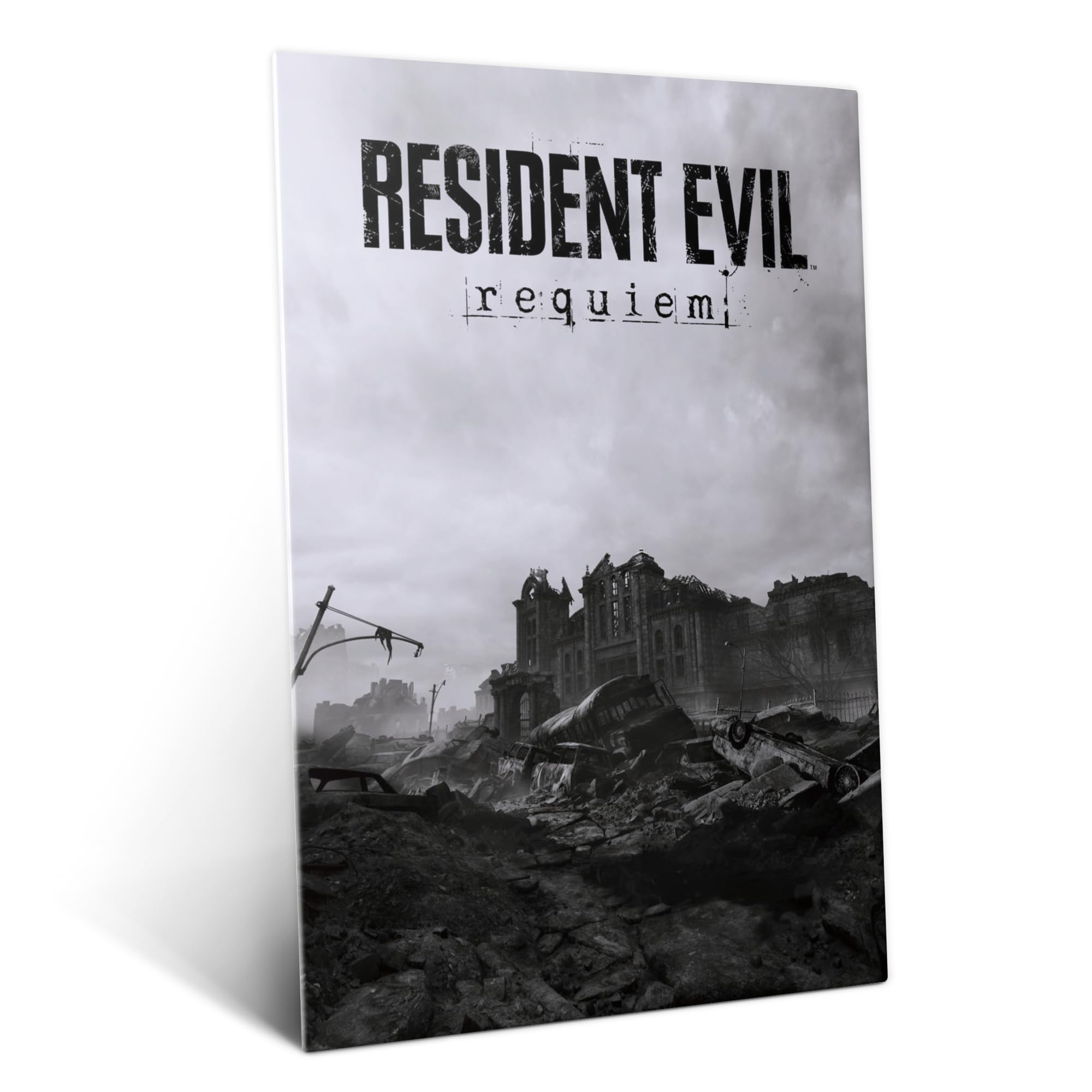 Displate Metallposter Resident Evil Resident Evil Requiem Wanddeko Poster für Schlafzimmer Magnetische Befestigung 32 x 45 cm
