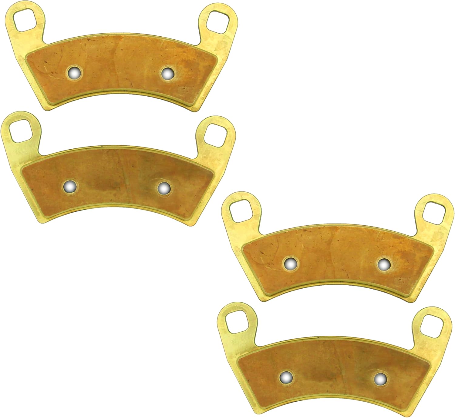 Polaris RZR XP 1000/XP 4 1000/RS1/4 XP 900 2012-2023 Brass Brake Pad Set (Complete Vehicle Set)