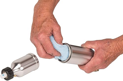 Miniatura 4 de Vaper 19426 Botella de spray de aluminio recargable - 7.7 oz