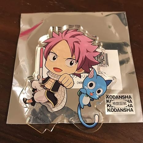 Amazon フェアリーテイル ナツ ハッピー トレーディングアクリルスタンド アクスタ チュロスター Fairy Tail 池袋 チュロス コラボ カフェ アイドル 芸能人グッズ 通販