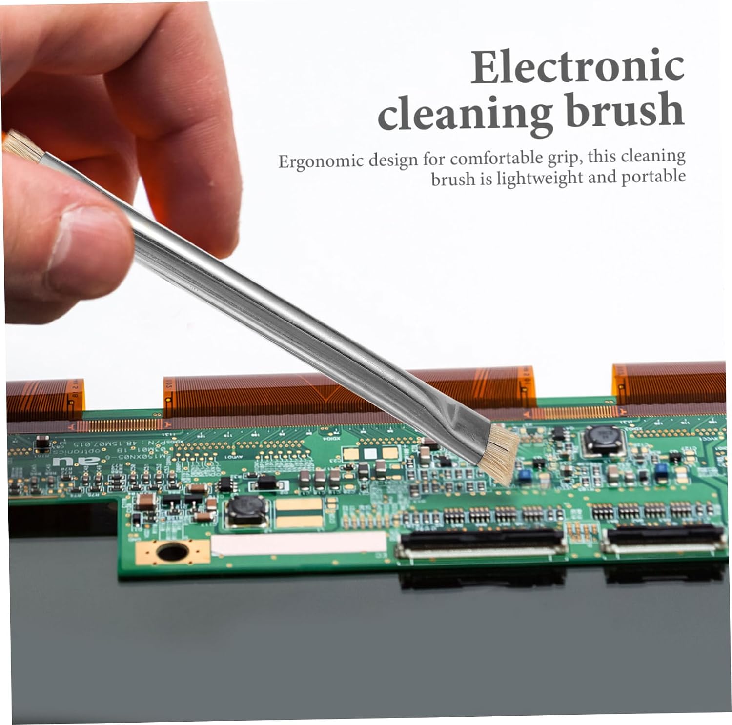 Phone Motherboard Cleaning Brush Double Head Static Tool for Electronics Ergonomic Design for Safe and Dust Removal from Components