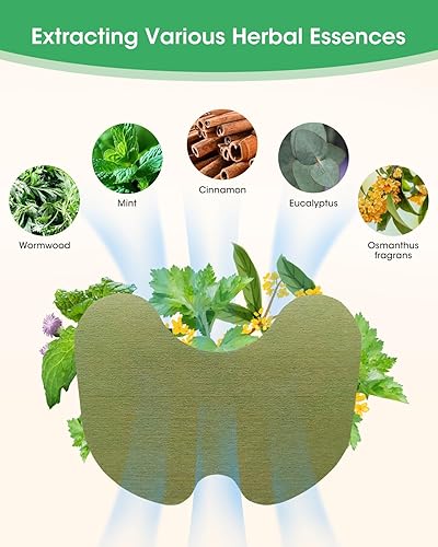 Miniatura 2 de Parches para Rodilla, 26 Piezas Parches Herbales de Calentamiento Extra Fuerte para Hueso con Hueso, Parches de Calor de Extracto de Ajenjo de 8