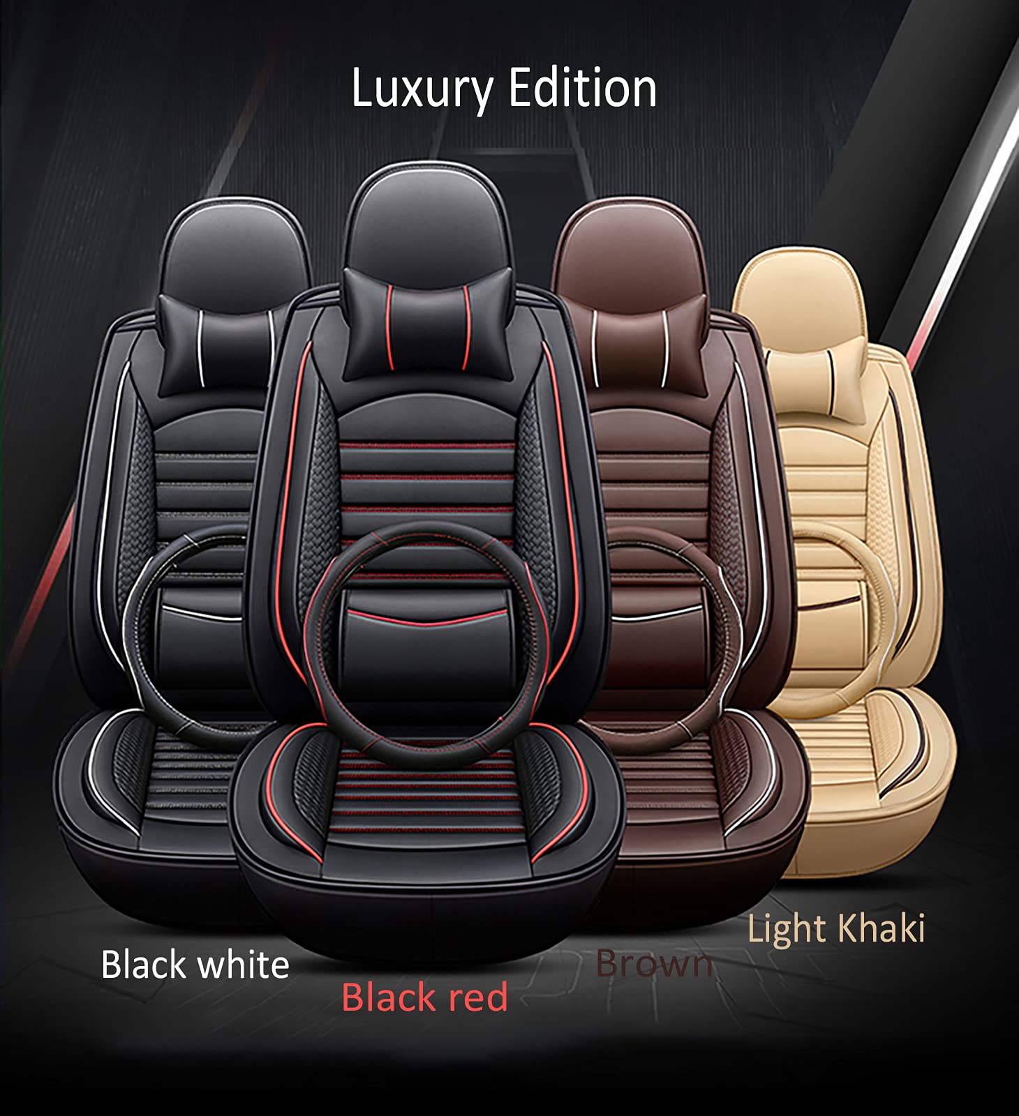 Buy karstry Car Seat Covers Universal Full Set for Chrysler Grand