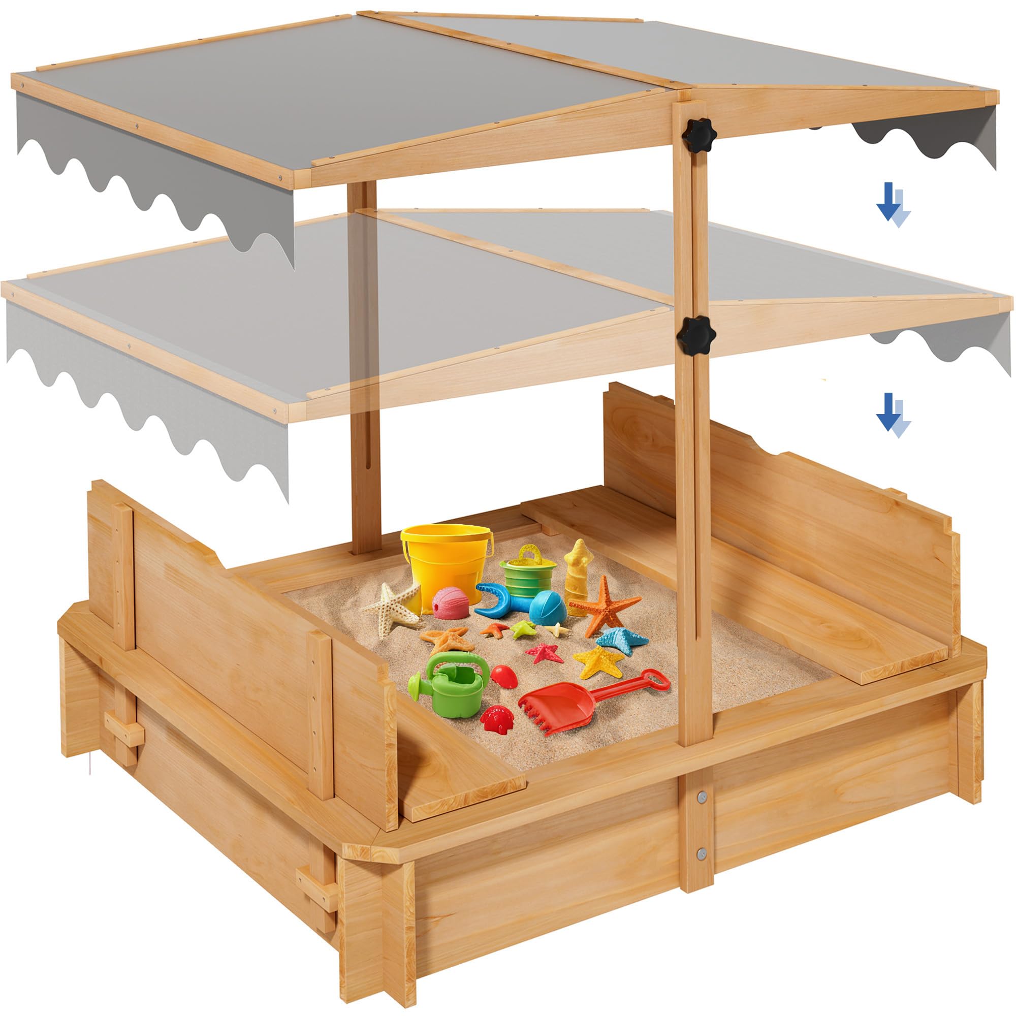SYESWAY Sandbox with Lid