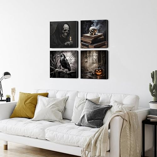 Miniatura 264 de Decoración rústica de cabaña, arte de pared de oso de vida silvestre, bosque, guardería, águila, lobo, alce, ciervo, imágenes para sala de estar,