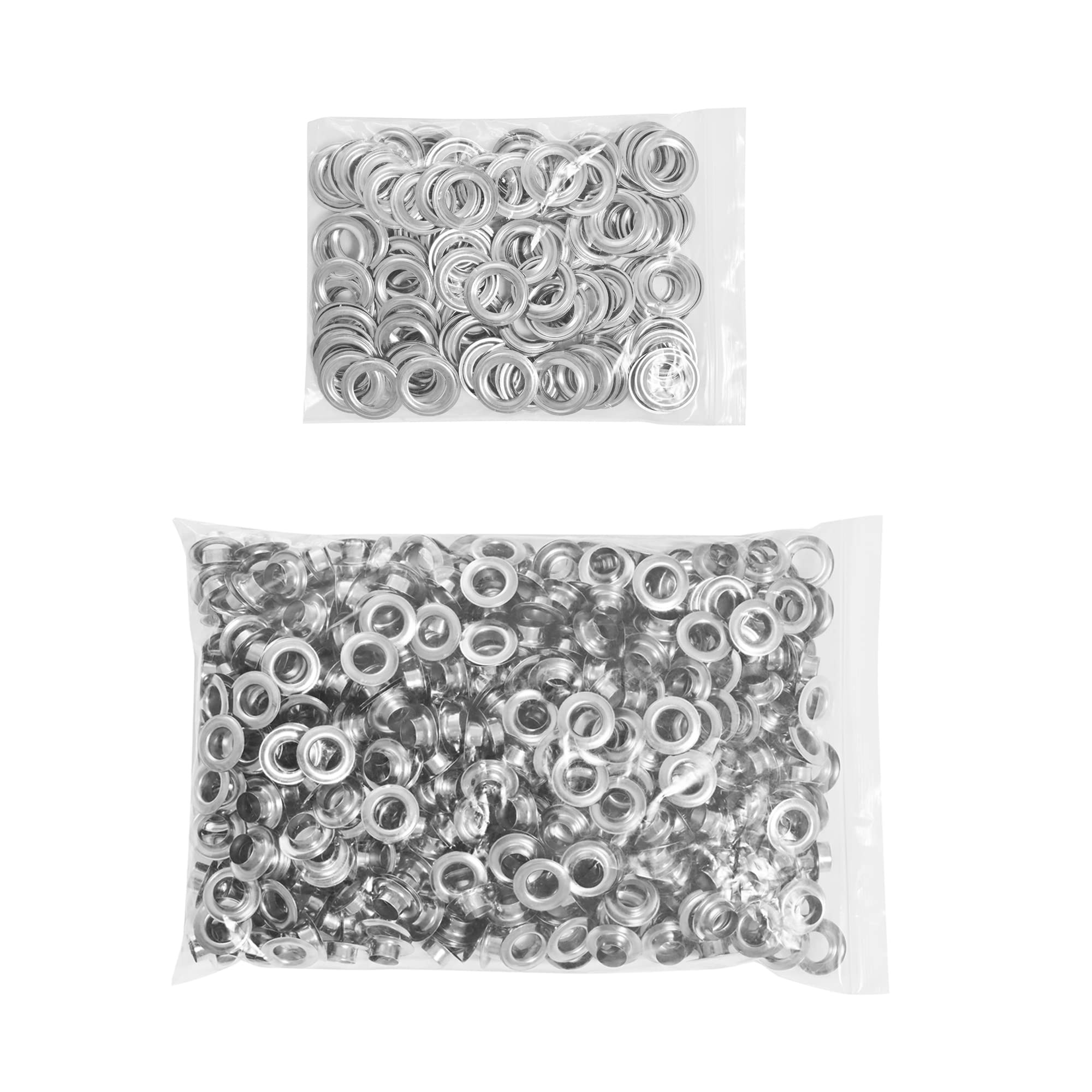 Gold Grommets 1000pcs - Durable Washers & Grommets Kit -8 Gold Grommets 1000pcs - Durable Washers & Grommets Kit -8