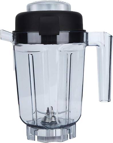 Blender Container, Transparent Food Blender Container With Blade Lid Replacement