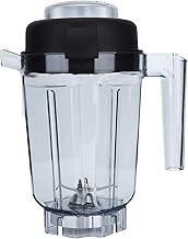 Blender Container, Transparent Food Blender Container with Blade Lid Replacement Accessories, Blender Parts Fit for Vitamix Container 32oz, Fit for C Series Blender, for G-Series Blender