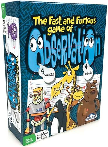 Observación – Un juego de cartas rápido de pensamiento rápido – Encuentra el juego de 4! – 2 a 6 jugadores – Juego de cartas rápido y fácil de disponible en Yaxa Costa Rica