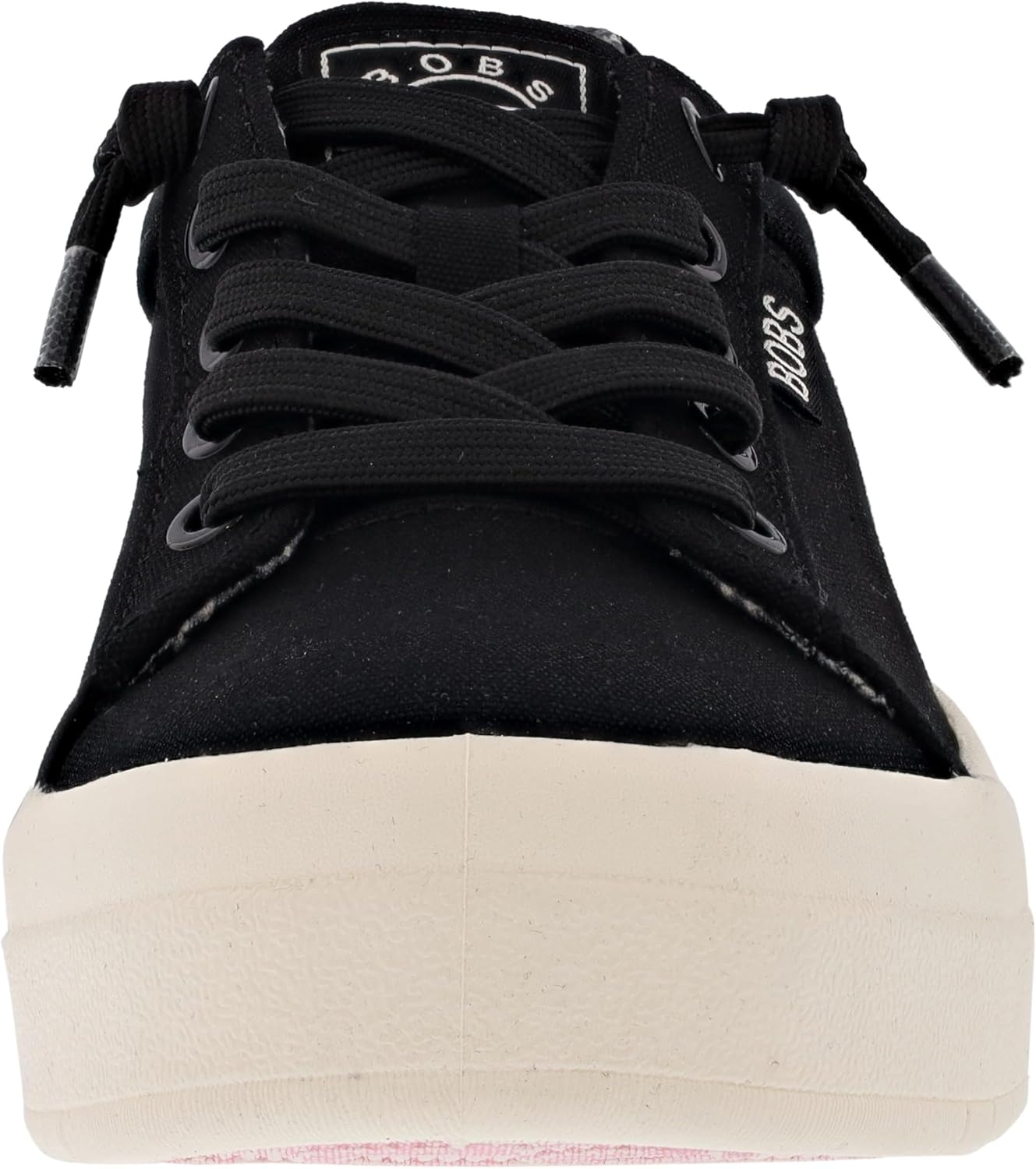 Skechers Womens Bobs D'vine Sky- Prime Pace Platform Canvas Upper Shoes