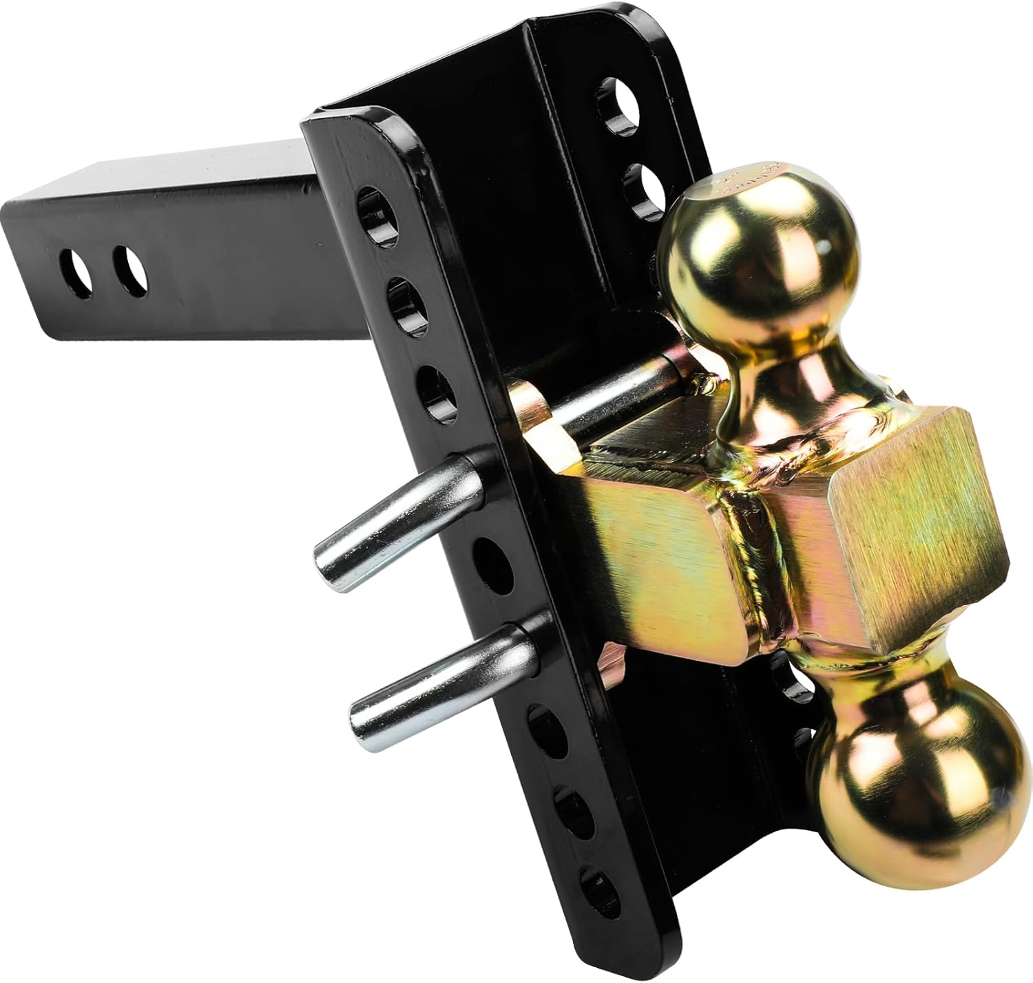 45900 Adjustable Trailer Hitch Ball Mount 14000 lbs 2-Inch Receiver, 6-Inch Drop, 2 and 2-5/16-Inch Balls 97003001 Puck System Gooseneck Hitch Kit