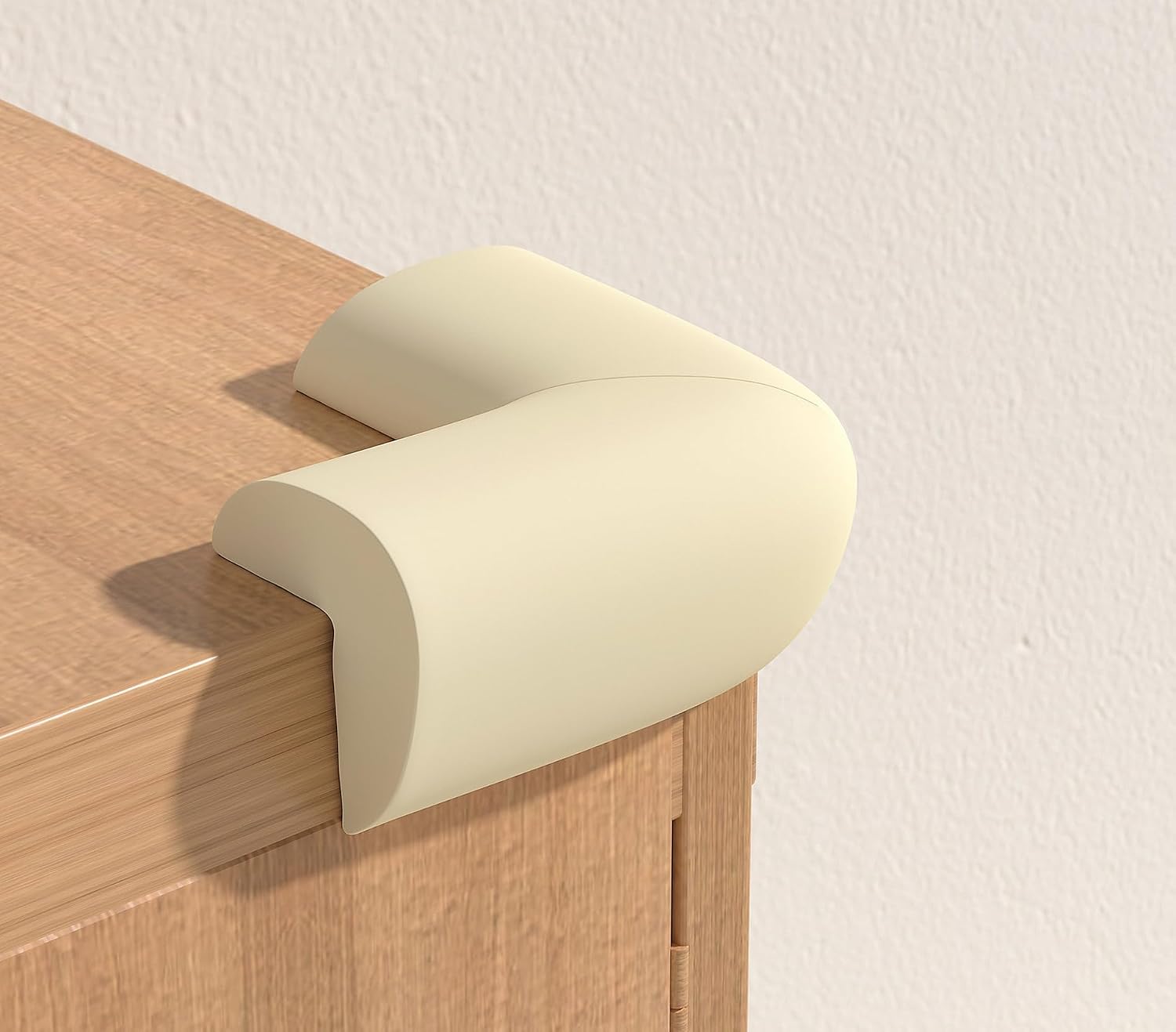 20 Packs of Soft Corner Protectors for Edges and Corners (Beige)
