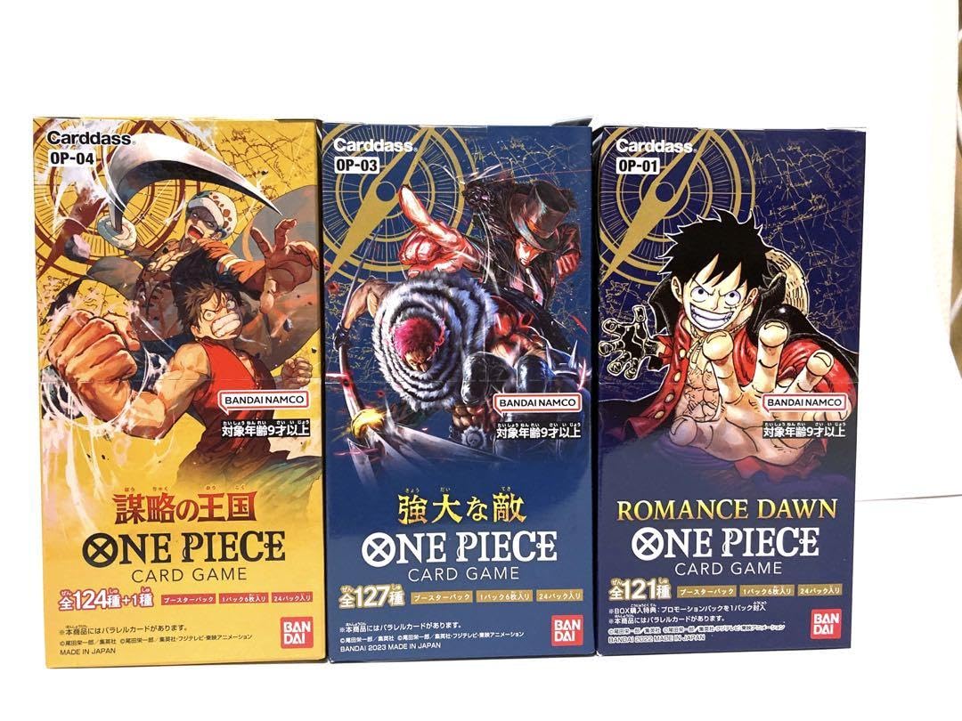 Amazon.co.jp: Romance Dawn 3 Box One Piece Card Game, Kingdom of 