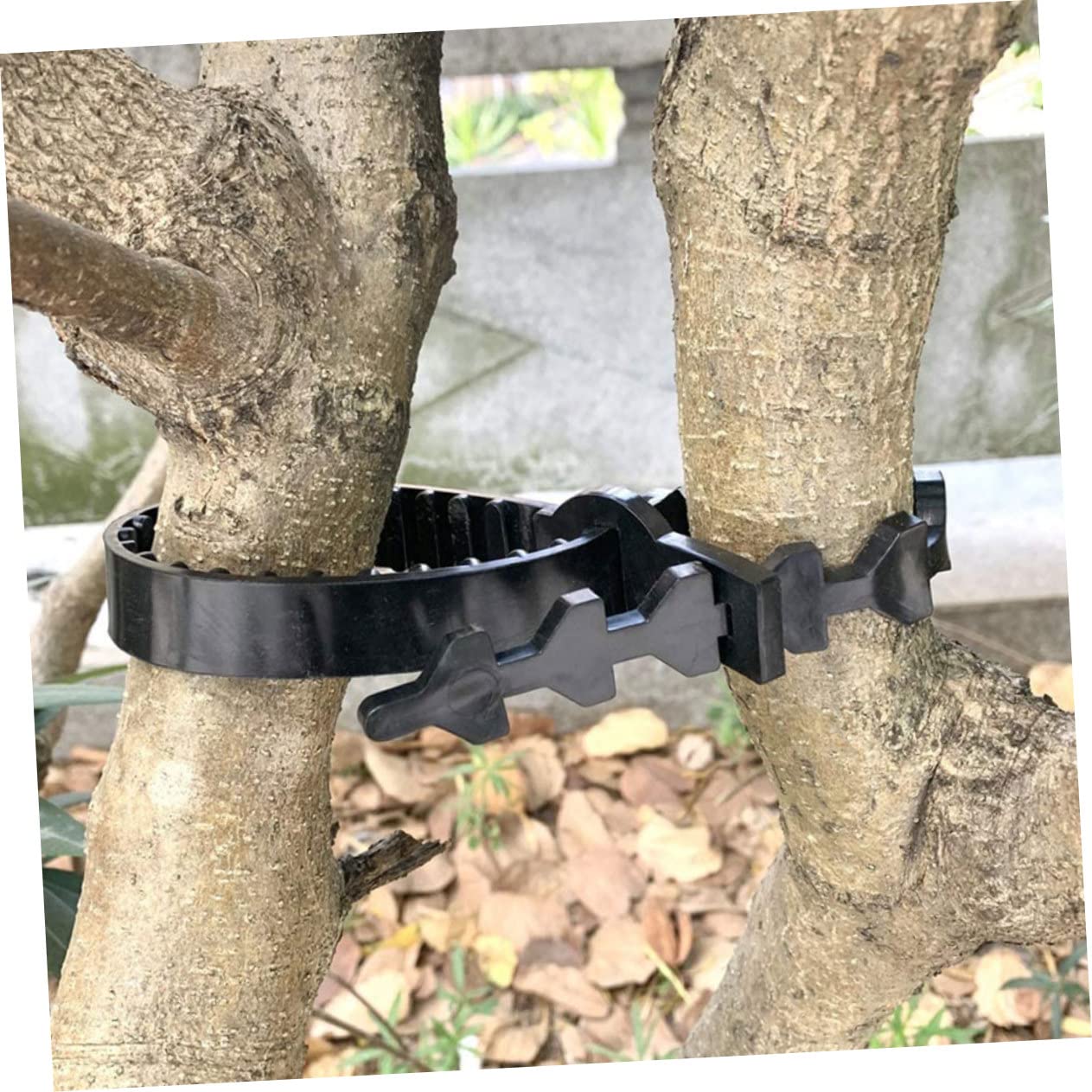 ibasenice Baumbindegurte Gartenbaumbinder 10 Stück Verstellbar Astgurt Gummi Verschlussband Uv Beständig Wiederverwendbar Für Obstbaum Stabil Und Pflanzenschonend