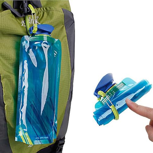 Générique Bouteille de sport pliable - Poche à eau pliable