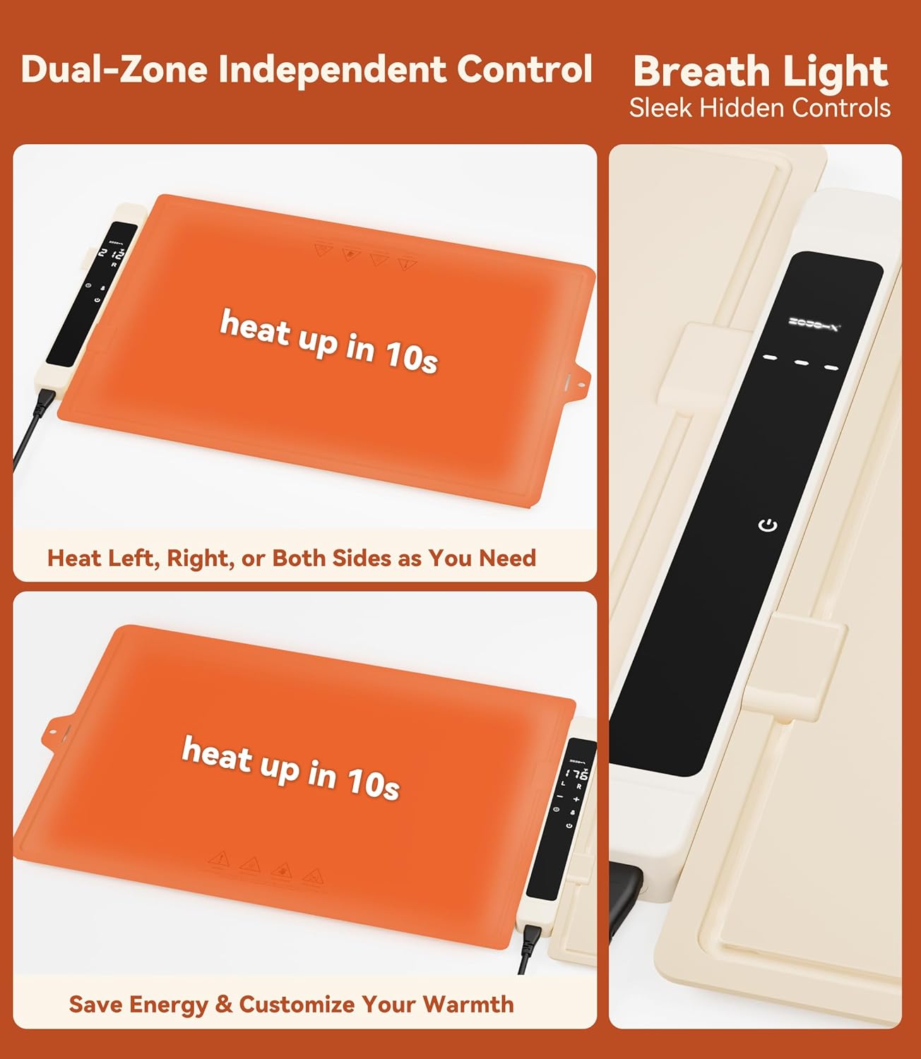 Warming Mat for Food Extra Large: 48"X16" Adjustable Silicone Food Warming Mat Heating Pad Food Warming Pad for Kitchen Counter Warming Trays for Buffets Party Hot Plates for Countertop Gifts Family