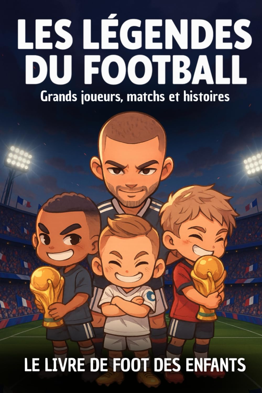 Le livre de foot des enfants : Les légendes du football - Grands joueurs, matchs, équipes, anecdotes et histoires: Idée cadeau garçon 8 10 12 14 ans