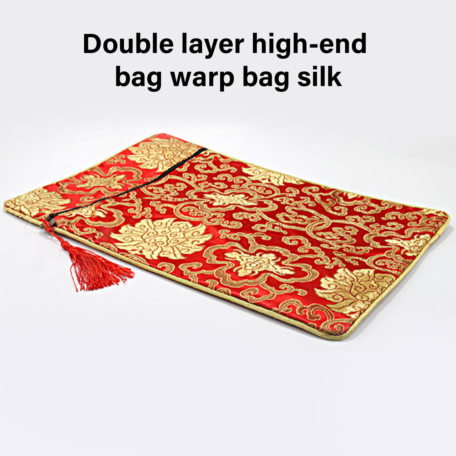 Practical Sturdy Silk Satins Fabric Large Storage Bag Accessory For Home Organizing Clothes And Personalize Items