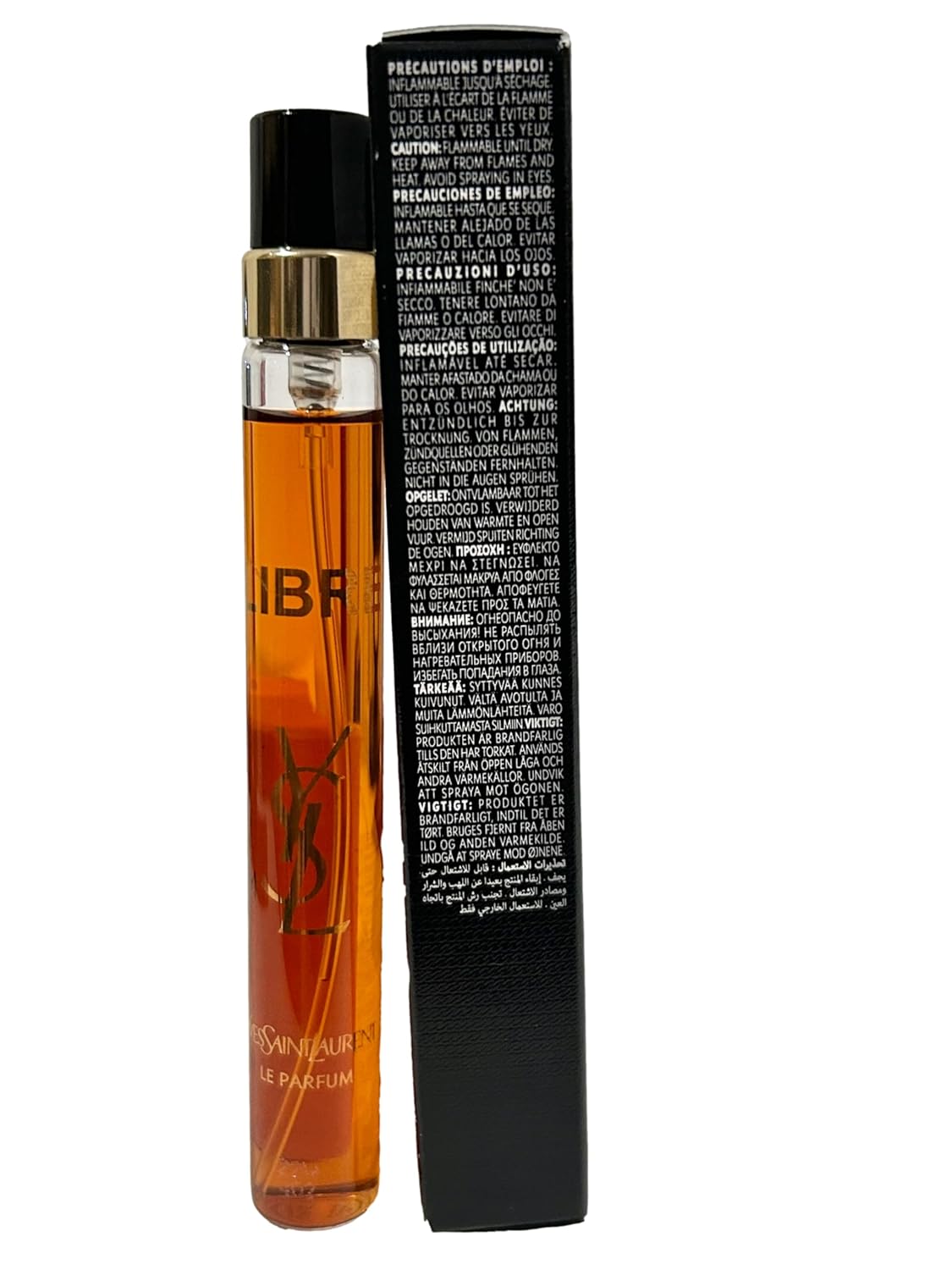 YVES SAINT LAURENT LIBRE LE PARFUM YSL Perfume Women 10 ml / 0.33 Fl Oz Refillable Travel spray - Image 3