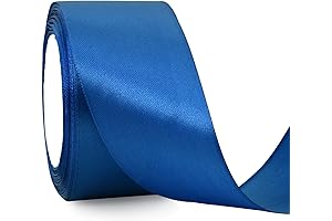 TONIFUL: 2" x 25 Yard Royal Blue Ribbon for Endlessly Versatile Crafting