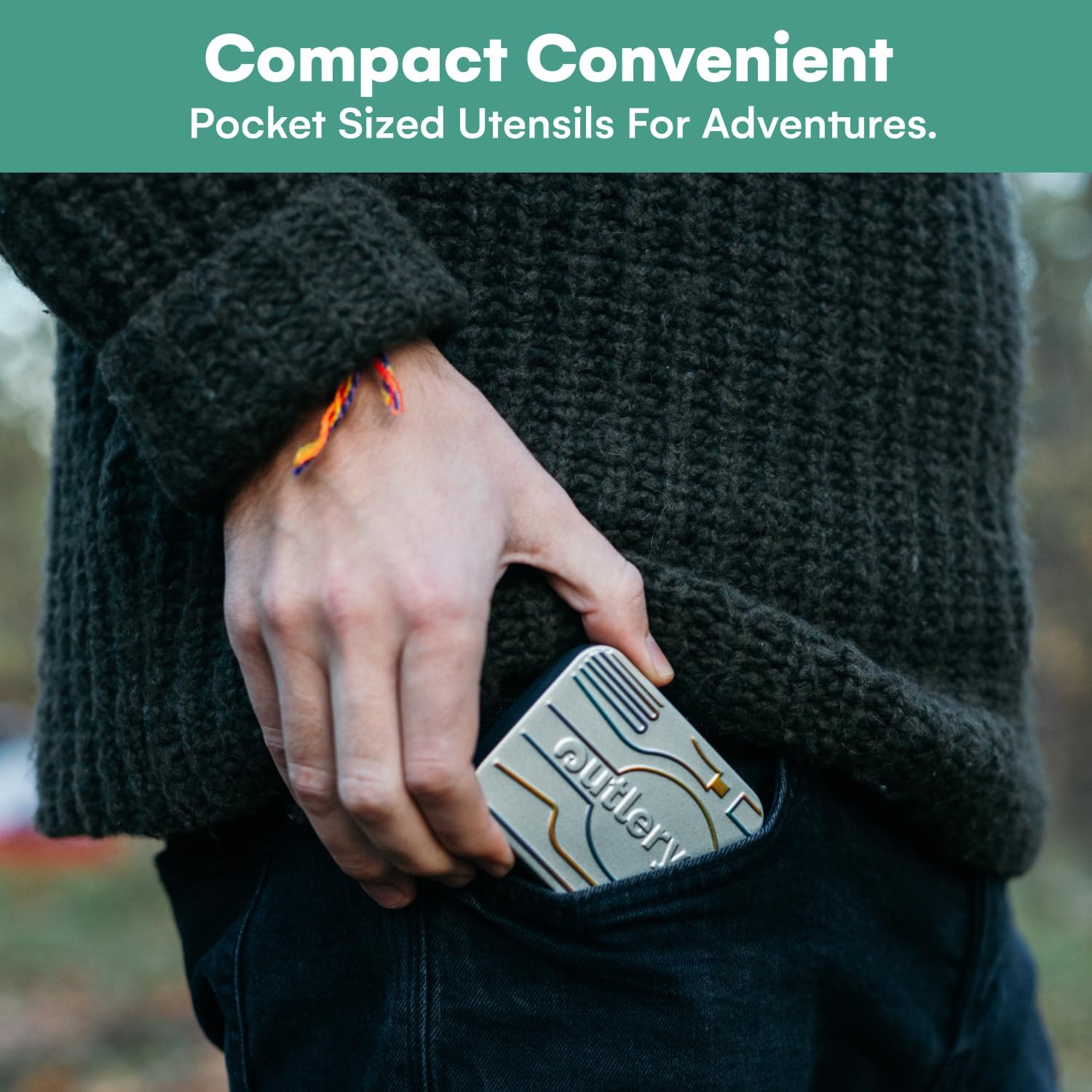 Outlery Knife Head TSA Rainbow