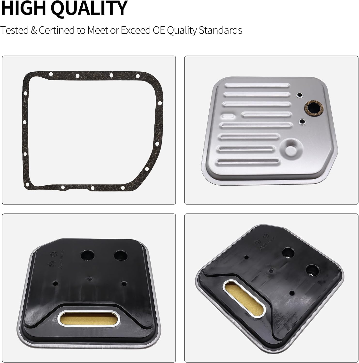 52118789 Automatic Transmission Filter with Gasket Compatible with Dodge Jeep 42RE 44RE 46RE 47RE 48RE - 1998-2004 Grand Cherokee, 1998-2003 Dakota Durango, 1998-2006 Ram 1500, 1998-2009 Ram