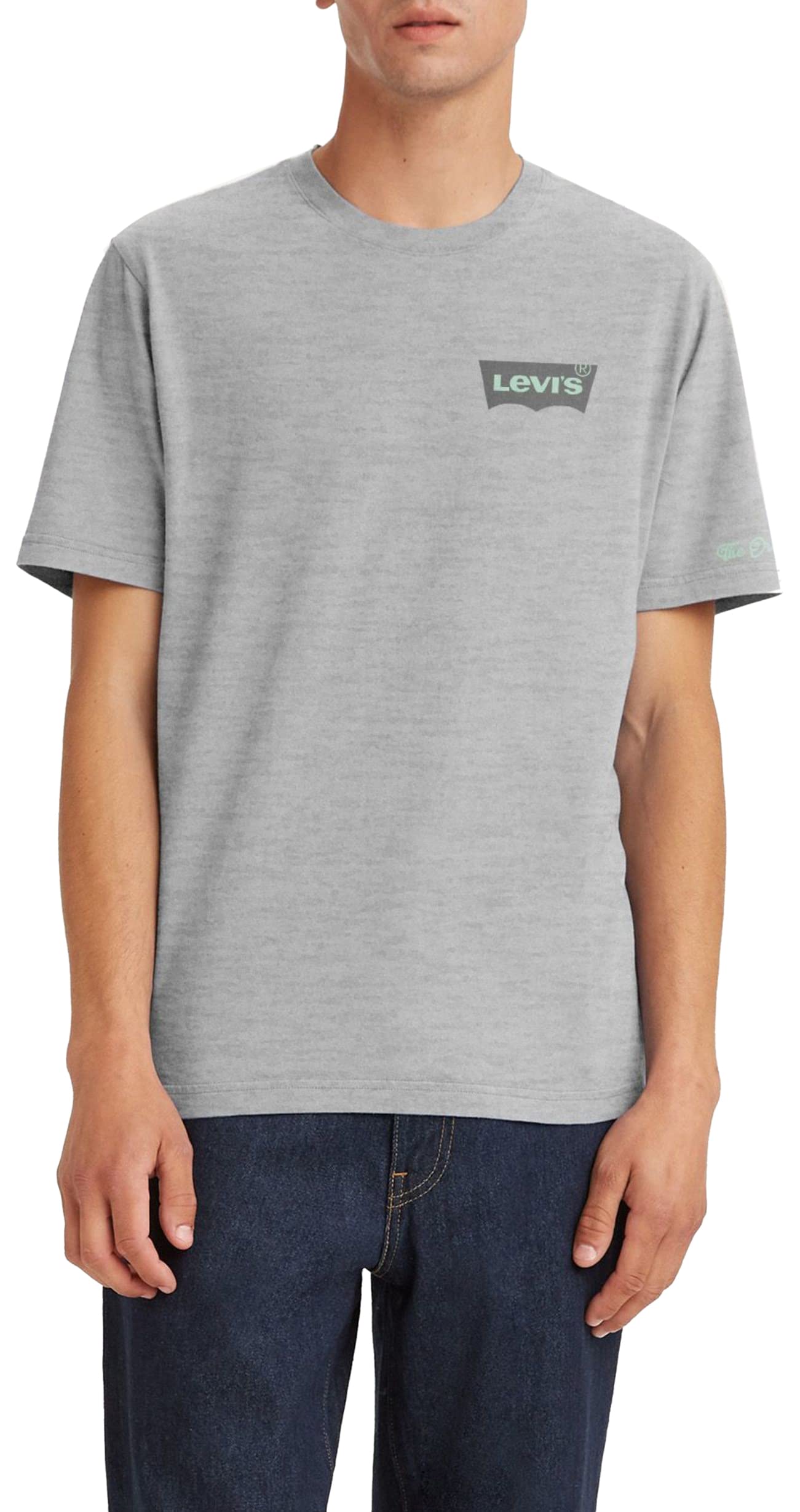 Levi's Ss Relaxed Fit Tee, Hombre, Original Batwing Mhg, M