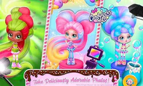 Candylocks Hair Salon - Style Cotton Candy Hair