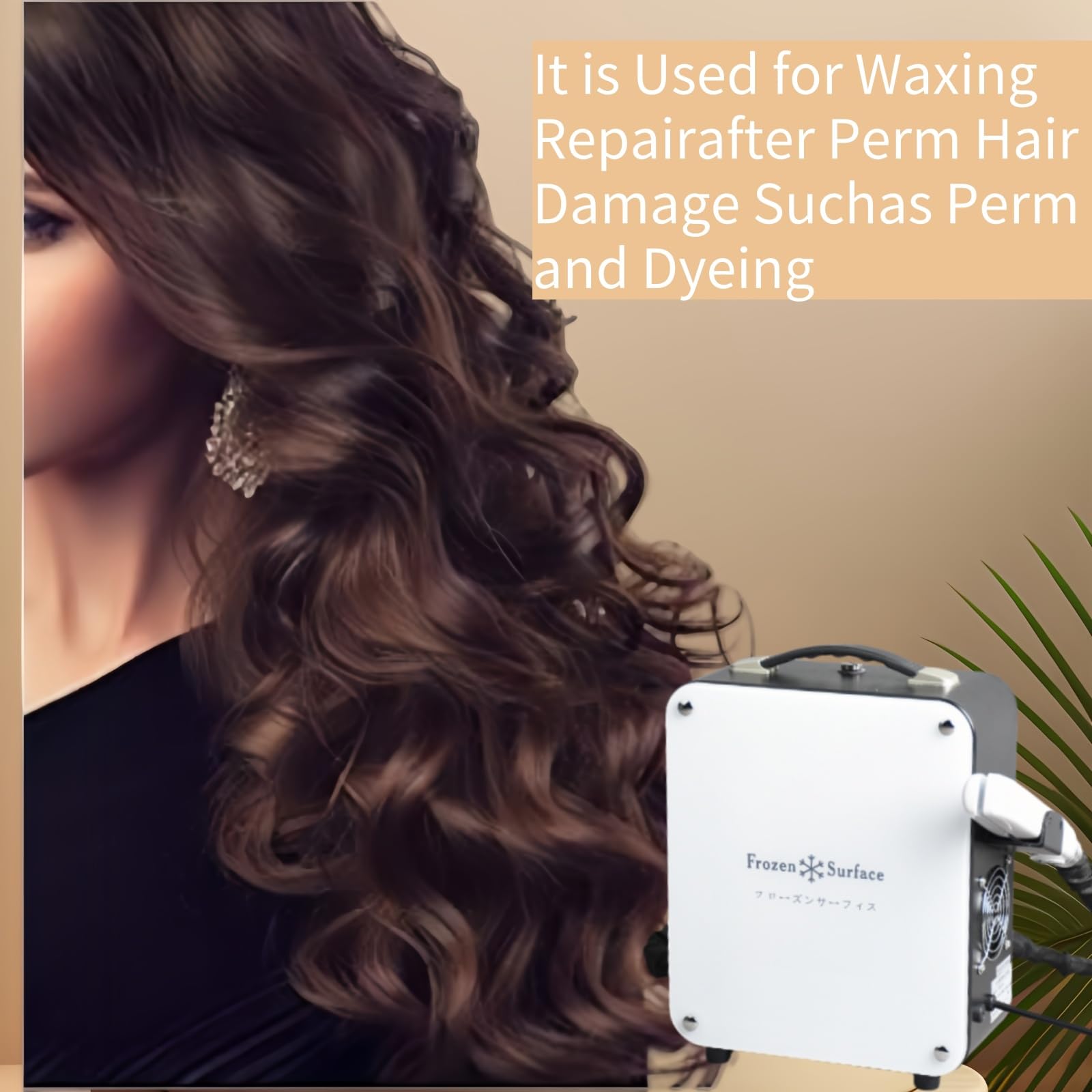 Hair cryotherapy Frozen Hair Care-9°C Freezing Technology Repairs Damage Caused by perming and Dyeing