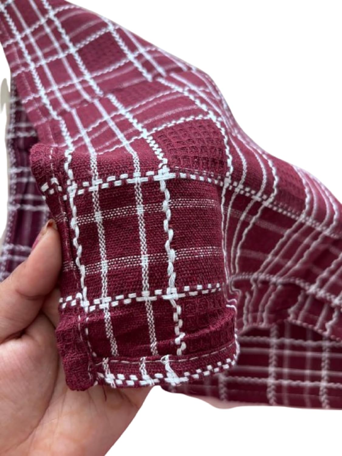 Pure Source India Kitchen Duster Wet Cotton Cleaning Cloth 18X18 Inch Reusable & Multipurpose use (Multicolour) (5 PCS) 2 71fCSVY9dEL. SL1500