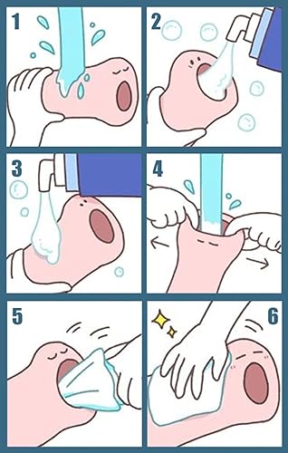 Vista 20 de Limpiador de juguetes sexuales 3 en 1, kit de cuidado para juguetes sexuales, polvo de protección de juguetes sexuales, limpiador de espuma