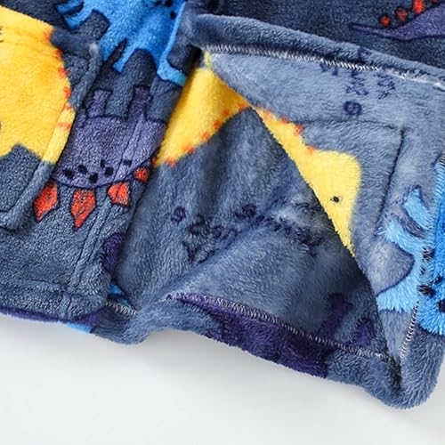 Miniatura 5 de Bebé Niños Niñas Dibujos Animados Albornoz De Baño Con Capucha Animal Bebé Toalla De Baño Bebé De Franela Niños Pequeños Niños Abrigo