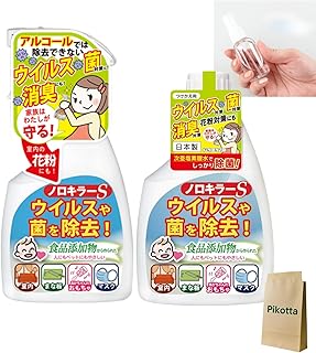 ノロキラーS 本体 + つけかえ用 ミニスプレーボトル付【セット品】