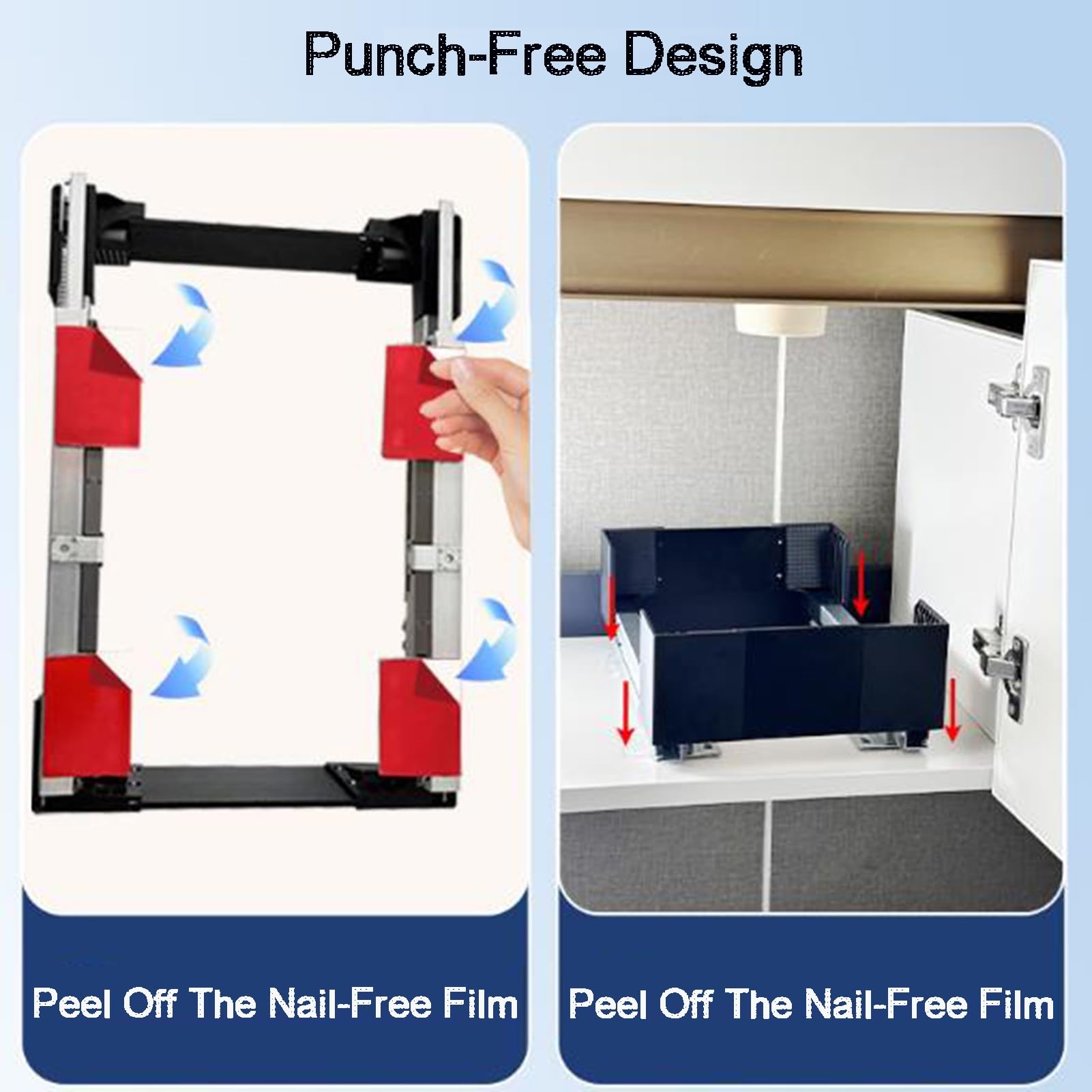 Stapelbare Lagerbehälter, Ausziehbarer Schubladen-Organizer, Lagerbehälter, An Regalen Befestigt, For Home Office Schlafzimmer Waschküche(Color4)