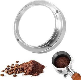 Coffee Dispensing Ring 51mm, Espresso Dispensing Funnel Magnetic Dispensing | Espresso Funnel Portafilter Accessory 51mm Coffee Maker Fountain Funnel for Coffee Powder Precise Refill