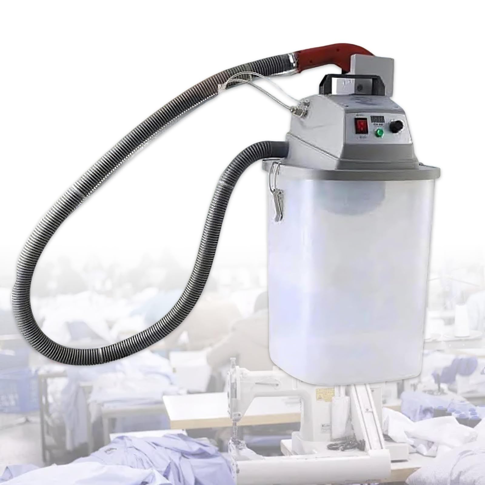Zhenyuwang 110V Intelligent Fabric Thread Trimmer, Single-Head Electric Brushless Thread Trimmer With A 30-Liter Thread Storage Bin, Speed 28,000 Rpm