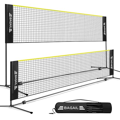 BAGAIL Badminton Net Height Adjustable Kids