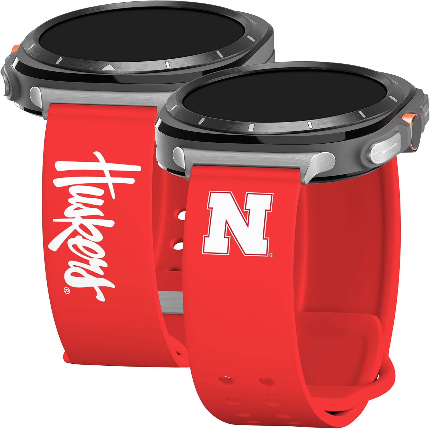 Affinity Bands Nebraska Huskers HD Watch Band Compatible with Samsung Galaxy Watch Ultra