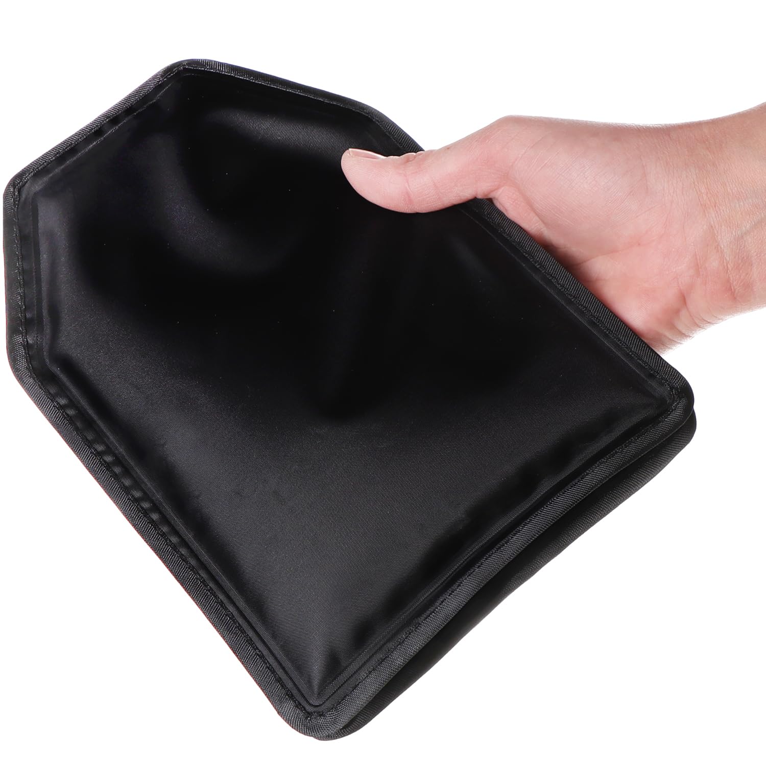 2x Enfriador de botellas portátil, funda refrigerante con banda elástica para vino, cerveza, cava y refrescos (Negro - 2 piezas)