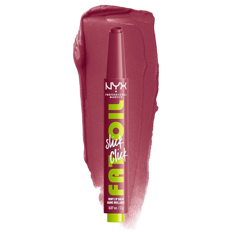 NYX PROFESSIONAL MAKEUP Fat Oil Slick Click Bálsamo Labial com Cor Thats Major