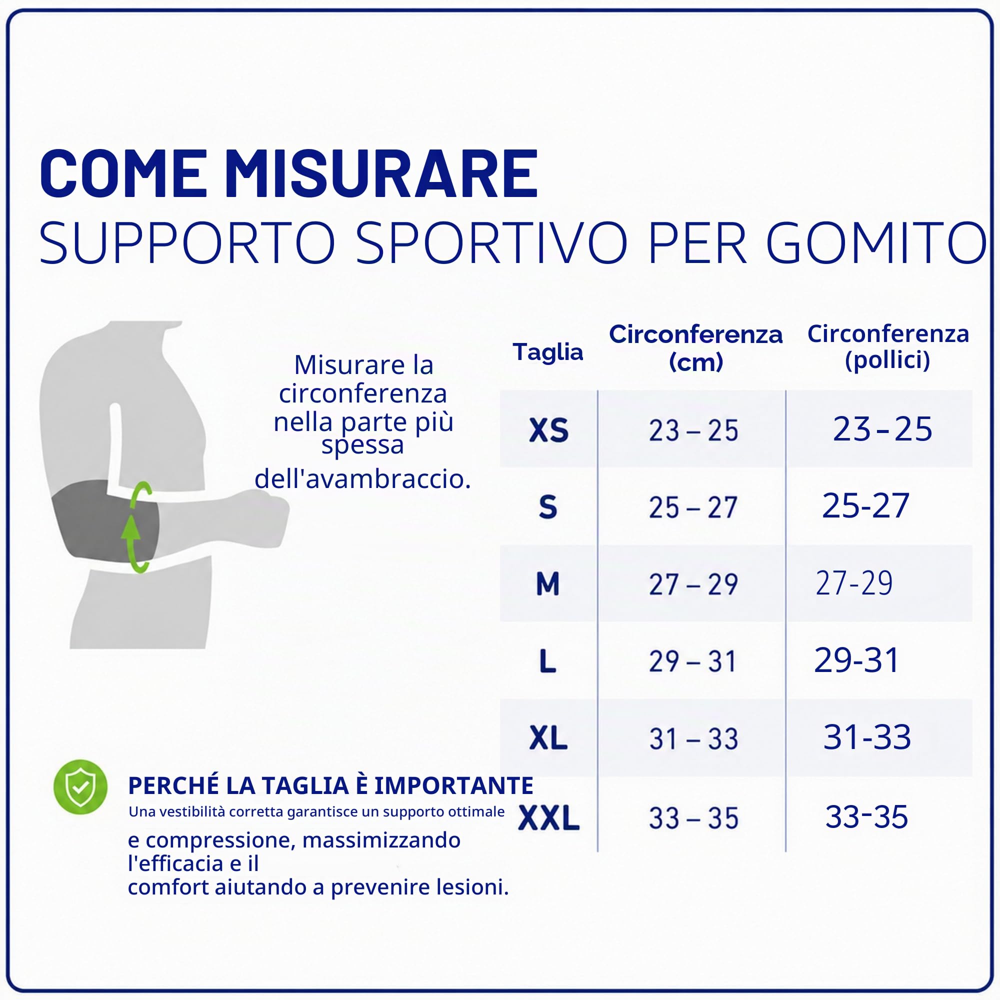 BAUERFEIND Tutore per gomito Elbow Support per braccio tennista e golfista, unisex