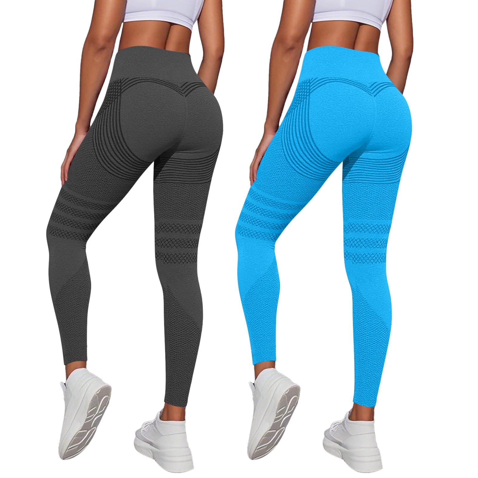 2 Pack Viva Cuerpo Leggings 3D Anticelulíticos Mujer,Leggings Anticelulitis 3D Compresión Lipedema,Leggins Anti Celulitis Deportivos Push Up, Mallas Anticelulitis Mujer Reductores Lipedema — view 22