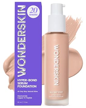 Wonderskin Serum Foundation - Hyper Bond All-Day Stay Waterproof Makeup