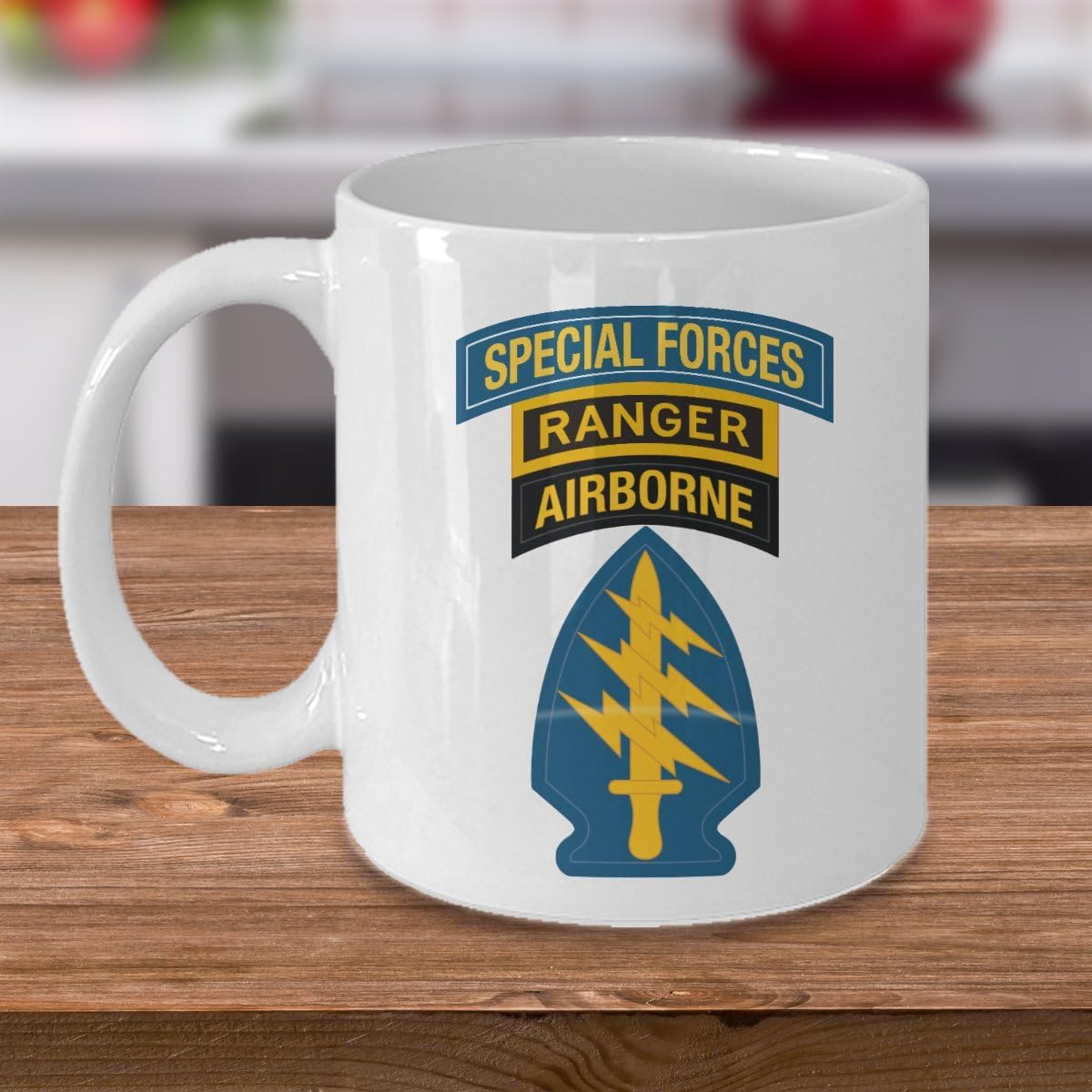 Special Forces Coffee Mug - Ranger SF Tab - Image 4